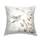 Stupell Industries Hummingbird with Flowers Outdoor Printed Pillow